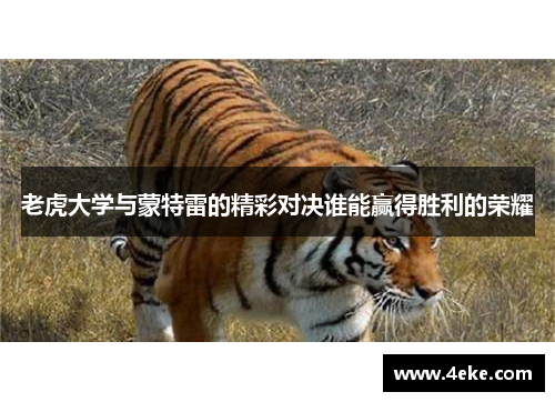 老虎大学与蒙特雷的精彩对决谁能赢得胜利的荣耀